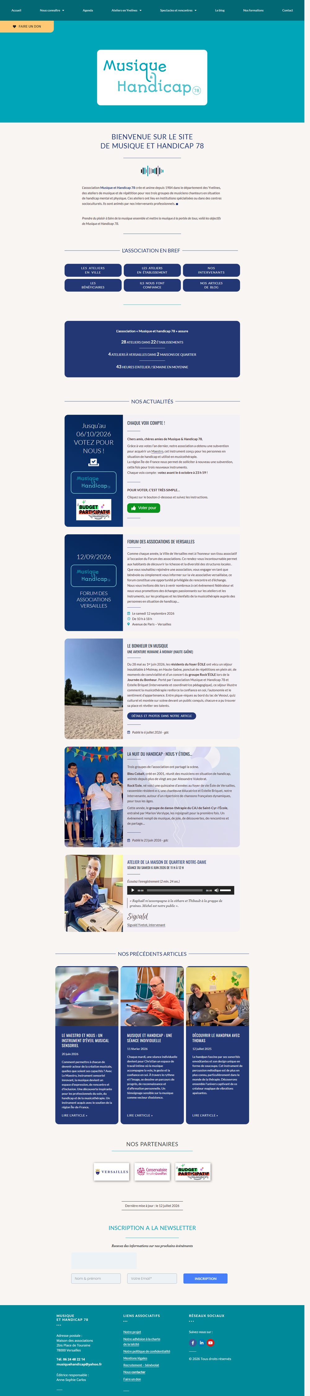Musique & Handicap 78